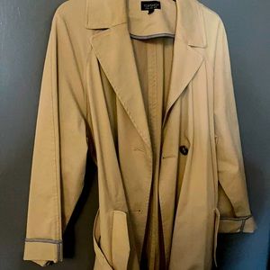 Topshop Beige Trench Coat